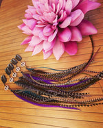 Peace + Feathers Custom Made Clip-In Hair Accessory