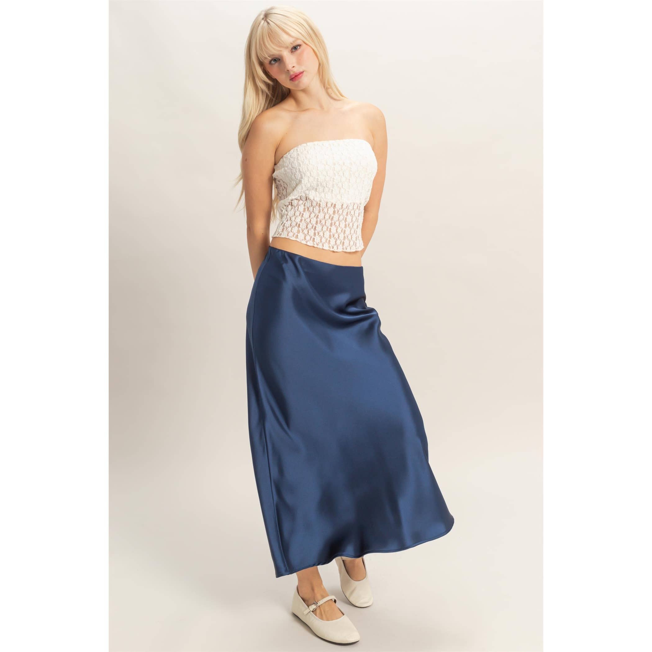 HYFVE - Strapless Lace Top With Elastic boho clothing, festival outfit, hippie style apparel | Elevated Hippie