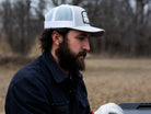 Caffiene & Gasoline -  Archie Trucker Hat boho clothing, festival outfit, hippie style apparel | Elevated Hippie