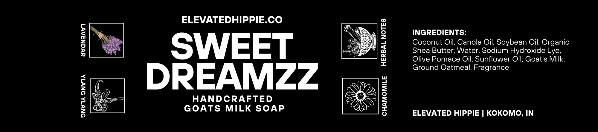 Elevated Hippie Goats Milk Bar Soap- GMS boho clothing, festival outfit, hippie style apparel | Elevated Hippie