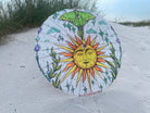 Sun and Luna Moth Parasol boho clothing, festival outfit, hippie style apparel | Elevated Hippie