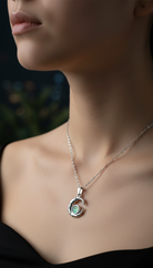 Held by the Moon Necklace boho clothing, festival outfit, hippie style apparel | Elevated Hippie