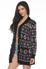 Fair Isle Celestial Cardigan - The Elevated Hippie
