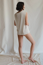 People Of Leisure - Sonny & Cher Oversized Tank boho clothing, festival outfit, hippie style apparel | Elevated Hippie