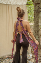 Multi-way Hippie Boho Wrap Halter Tie Top boho clothing, festival outfit, hippie style apparel | Elevated Hippie