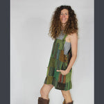 Coastal Spirit Mini Overall Dress - The Elevated Hippie