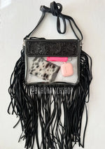 Hand Tooled Clear Purse Crossbody - Concert /Game Day Stadium
