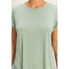 Relaxed Dolman Short Sleeve  Round Neck Top boho clothing, festival outfit, hippie style apparel | Elevated Hippie