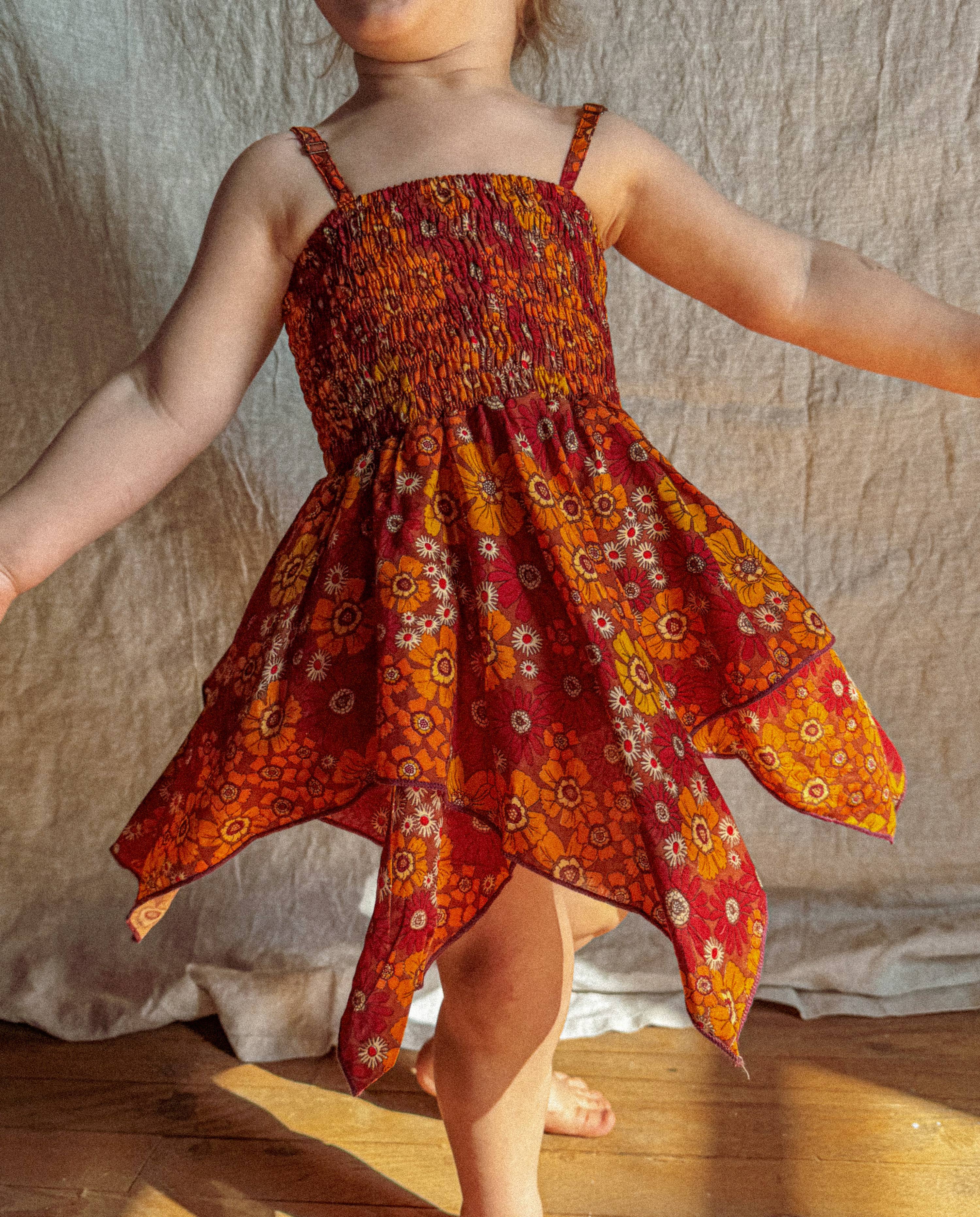 Baby Toddler Fairy Dress, Hippie Boho Kids Flower Dress boho clothing, festival outfit, hippie style apparel | Elevated Hippie