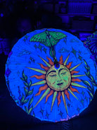 Sun and Luna Moth Parasol boho clothing, festival outfit, hippie style apparel | Elevated Hippie