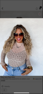 PREORDER- Jolie Lace Thumbhole Top - The Elevated Hippie