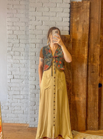 Mae Organic Cotton Velvet Vest - The Elevated Hippie