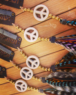 Peace + Feathers Custom Made Clip-In Hair Accessory
