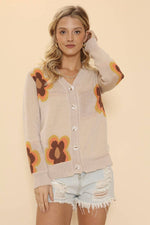 Retro flower cardigan - The Elevated Hippie