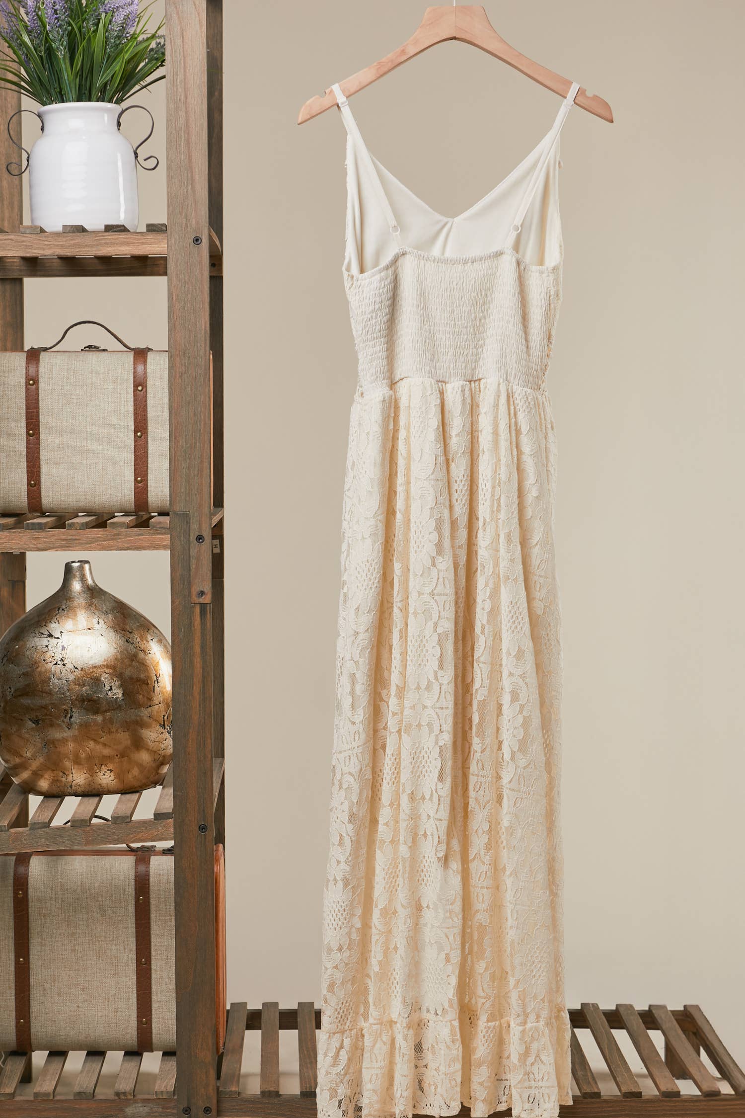 Bohemian Hi Low Maxi Dress with Tassel Detail boho clothing, festival outfit, hippie style apparel | Elevated Hippie