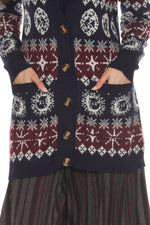 Fair Isle Celestial Cardigan - The Elevated Hippie