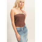 HYFVE - Strapless Lace Top With Elastic boho clothing, festival outfit, hippie style apparel | Elevated Hippie
