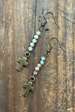 Kara Earrings Imperial Jasper - The Elevated Hippie