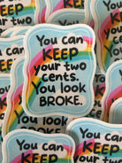 " You Can Keep Your Two Cents, You Look Broke" boho clothing, festival outfit, hippie style apparel | Elevated Hippie