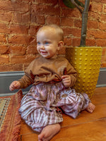 Handmade Kids Tie Dye Festival Pants – Newborn to Youth 14 – Boho Hippie Style - The Elevated Hippie