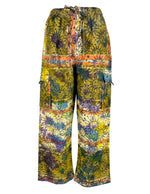 Celestial Dreams Boho Sun & Moon Print Hippie Pants - The Elevated Hippie