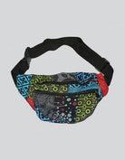 Mixed Patch Fanny Pack (Code-507) boho clothing, festival outfit, hippie style apparel | Elevated Hippie
