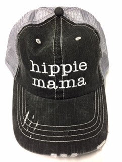 “hippie mama” Trucker Hat – Wild at Heart, Soft at Soul - The Elevated Hippie