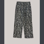 Cotton Men's multi mushroom print cargo pants - The Elevated Hippie