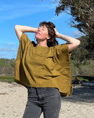 Solid Cotton Box Top boho clothing, festival outfit, hippie style apparel | Elevated Hippie