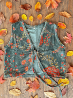 Mae Organic Cotton Velvet Vest - The Elevated Hippie