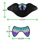 Mugsy Beatz LED Music Activate Face Masks boho clothing, festival outfit, hippie style apparel | Elevated Hippie