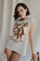 People Of Leisure - Sonny & Cher Oversized Tank boho clothing, festival outfit, hippie style apparel | Elevated Hippie