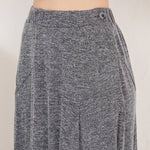 Boho Bias-Cut Skirt in Plaid Print & Stripe, Mixed Media  - The Elevated Hippie