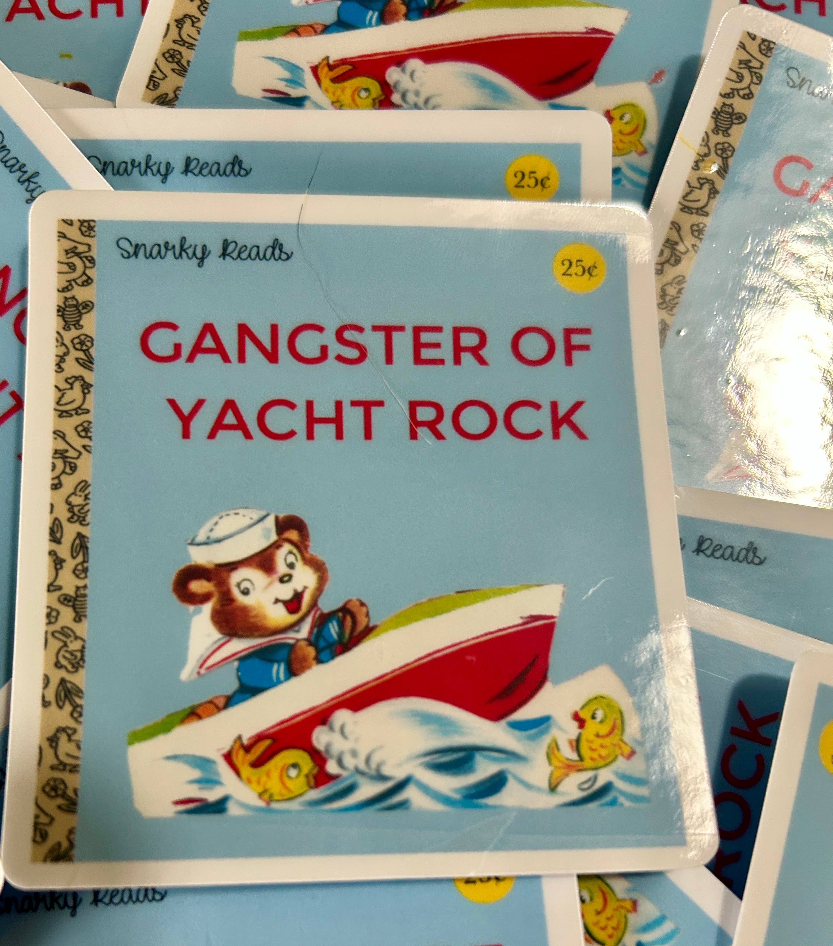 Snarky Reads "GANGSTER OF YACHT ROCK" boho clothing, festival outfit, hippie style apparel | Elevated Hippie
