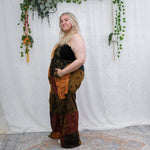 Patchwork Vibrant Wide Leg Cotton Jumpsuit - The Elevated Hippie