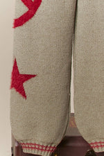Peace & Stars Cozy Knit Pants - The Elevated Hippie