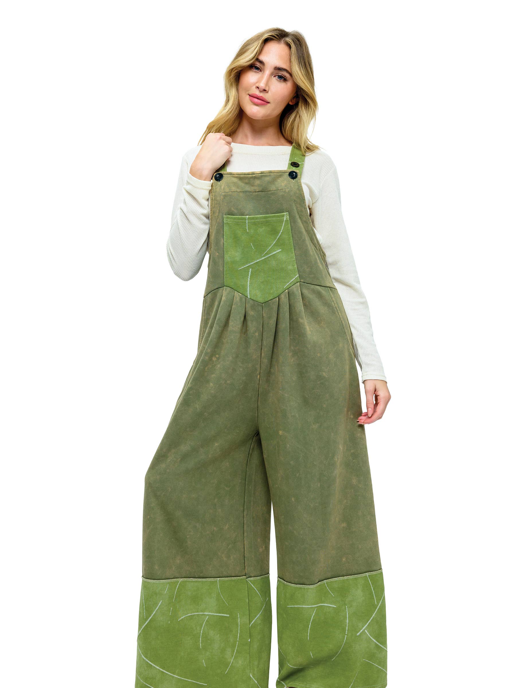 Yak & Yeti - Overall Hippie Stonewashed Patchwork boho clothing, festival outfit, hippie style apparel | Elevated Hippie