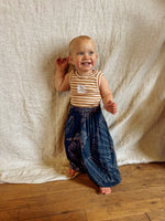 Handmade Kids Tie Dye Festival Pants – Newborn to Youth 14 – Boho Hippie Style - The Elevated Hippie