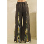 WASHED CORDUROY WIDE LEG PANTS- Relaxed Fit - The Elevated Hippie