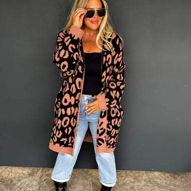 Cheetah Cloud Cardigan - The Elevated Hippie