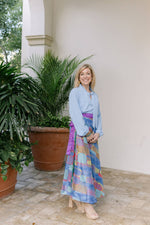 Reversible Wrap Silk Skirt – Handcrafted from Recycled Saris - The Elevated Hippie
