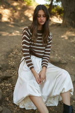 Solid Satin Skirt - The Elevated Hippie