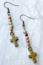 Kara Earrings Imperial Jasper - The Elevated Hippie