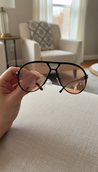 Golden Hour Drive Aviator Sunglasses boho clothing, festival outfit, hippie style apparel | Elevated Hippie