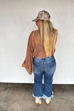 PREORDER- FALL COLORS FREE SPIRIT BELL SLEEVE TOP - The Elevated Hippie