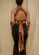 Multi-way Hippie Boho Wrap Halter Tie Top boho clothing, festival outfit, hippie style apparel | Elevated Hippie