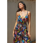 Dreamer Cord Strap Surplice Jumpsuit - The Elevated Hippie