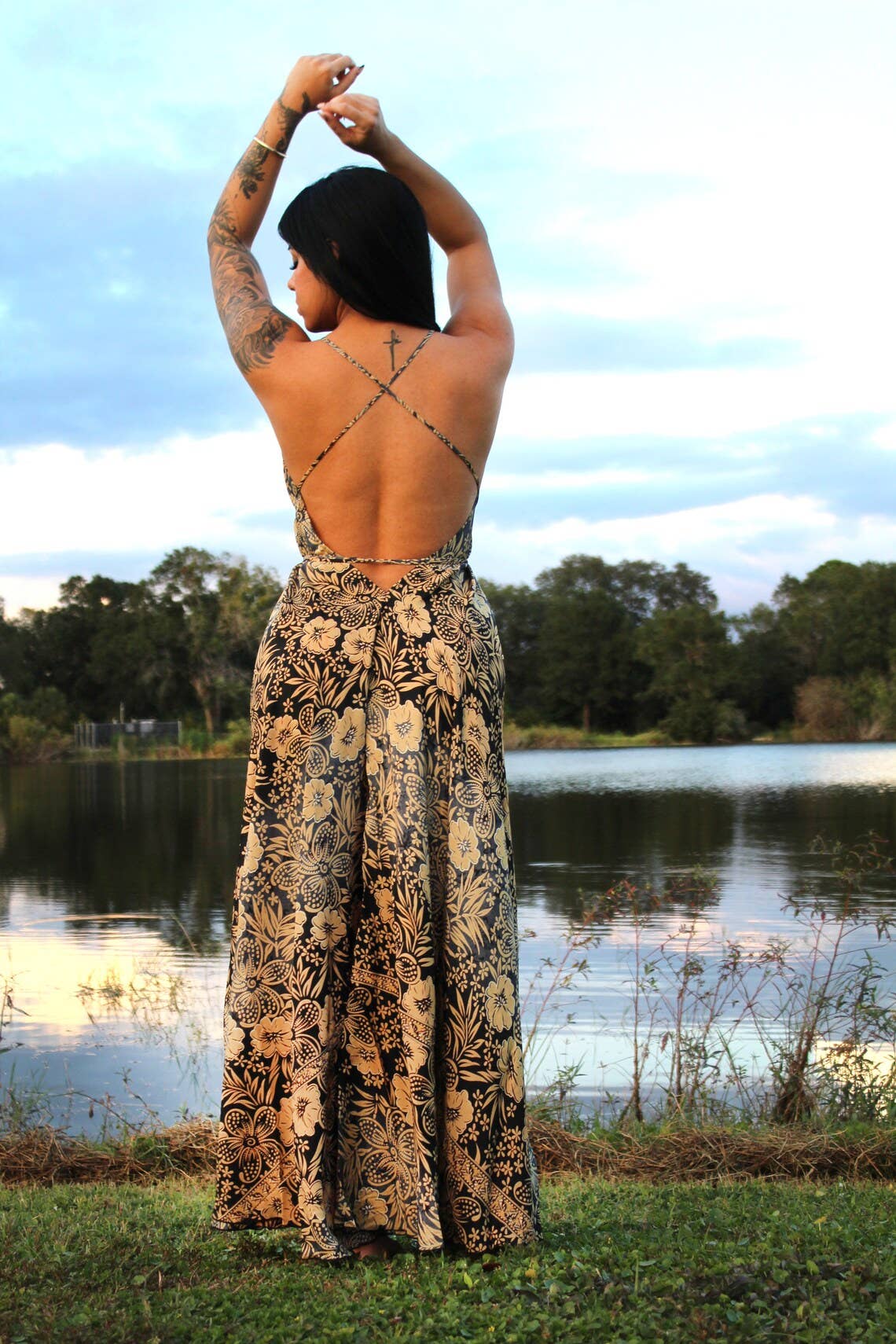 Boho Maxi Dress, Soft fabric -Case of Mixed Colors- boho clothing, festival outfit, hippie style apparel | Elevated Hippie