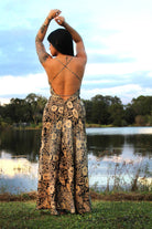 Boho Maxi Dress, Soft fabric -Case of Mixed Colors- boho clothing, festival outfit, hippie style apparel | Elevated Hippie