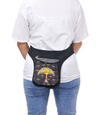 Mushroom Printed Fanny Pack boho clothing, festival outfit, hippie style apparel | Elevated Hippie